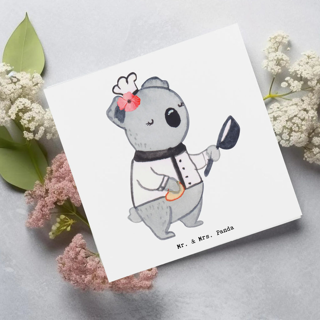 Deluxe Karte Beiköchin Herz Grußkarte, Geburtstagskarte, Einladungskarte, Hochwertige Grußkarte, Karte, Hochwertige Klappkarte, Glückwunschkarte, Hochzeitskarte, Klappkarte, Beruf, Ausbildung, Jubiläum, Abschied, Rente, Kollege, Kollegin, Geschenk, Schenken, Arbeitskollege, Mitarbeiter, Firma, Danke, Dankeschön, Spülhilfe, Restaurant, Jungkoch, Köchin, Küchenhilfe, Gastronomie, Beiköchin, Hilfsköchin