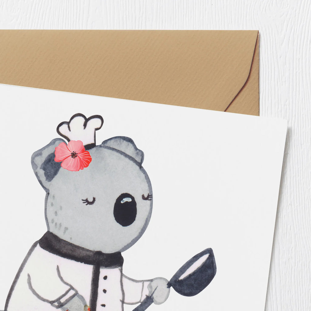 Deluxe Karte Beiköchin Herz Grußkarte, Geburtstagskarte, Einladungskarte, Hochwertige Grußkarte, Karte, Hochwertige Klappkarte, Glückwunschkarte, Hochzeitskarte, Klappkarte, Beruf, Ausbildung, Jubiläum, Abschied, Rente, Kollege, Kollegin, Geschenk, Schenken, Arbeitskollege, Mitarbeiter, Firma, Danke, Dankeschön, Spülhilfe, Restaurant, Jungkoch, Köchin, Küchenhilfe, Gastronomie, Beiköchin, Hilfsköchin