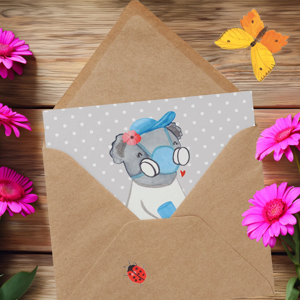 Deluxe Karte Lackiererin Herz Geburtstagskarte, Hochzeitskarte, Karte, Grußkarte, Klappkarte, Glückwunschkarte, Hochwertige Grußkarte, Einladungskarte, Hochwertige Klappkarte, Beruf, Ausbildung, Jubiläum, Abschied, Rente, Kollege, Kollegin, Geschenk, Schenken, Arbeitskollege, Mitarbeiter, Firma, Danke, Dankeschön, Gesellenprüfung, Lackierermeisterin, Lackiererin, Werkstatt Lackiererin