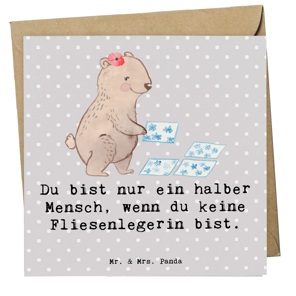 Deluxe Karte Fliesenlegerin Herz Geburtstagskarte, Glückwunschkarte, Karte, Einladungskarte, Hochwertige Grußkarte, Klappkarte, Hochwertige Klappkarte, Hochzeitskarte, Grußkarte, Beruf, Ausbildung, Jubiläum, Abschied, Rente, Kollege, Kollegin, Geschenk, Schenken, Arbeitskollege, Mitarbeiter, Firma, Danke, Dankeschön, Gesellenprüfung, Fliesenfachhandel, Handwerk, Fliesenlegermeisterin, Fliesenlegerbetrieb, Fliesenlegerin