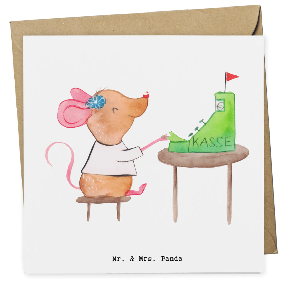 Deluxe Karte Kassiererin Herz Hochwertige Grußkarte, Hochwertige Klappkarte, Karte, Grußkarte, Geburtstagskarte, Glückwunschkarte, Hochzeitskarte, Klappkarte, Einladungskarte, Beruf, Ausbildung, Jubiläum, Abschied, Rente, Kollege, Kollegin, Geschenk, Schenken, Arbeitskollege, Mitarbeiter, Firma, Danke, Dankeschön, Mitarbeiterin Kasse, Kassiererin, Kassenwartin