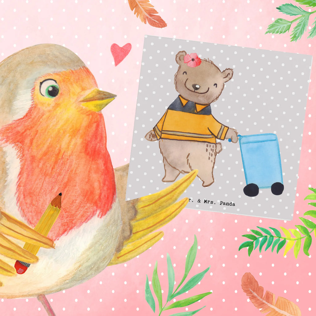 Deluxe Karte Fachkraft - Kreislauf- und Abfallwirtschaft Herz Hochzeitskarte, Hochwertige Grußkarte, Karte, Glückwunschkarte, Hochwertige Klappkarte, Grußkarte, Klappkarte, Einladungskarte, Geburtstagskarte, Beruf, Ausbildung, Jubiläum, Abschied, Rente, Kollege, Kollegin, Geschenk, Schenken, Arbeitskollege, Mitarbeiter, Firma, Danke, Dankeschön, Müllfahrer, Müllentsorger, Müllwerker, Fachkraft Kreislauf- und Abfallwirtschaft, Müllmann, Kehrichtmann