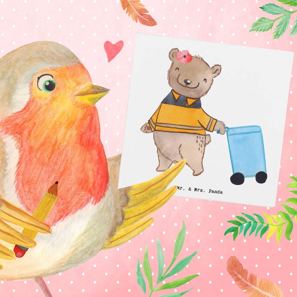 Deluxe Karte Fachkraft - Kreislauf- und Abfallwirtschaft Herz Hochzeitskarte, Hochwertige Grußkarte, Karte, Glückwunschkarte, Hochwertige Klappkarte, Grußkarte, Klappkarte, Einladungskarte, Geburtstagskarte, Beruf, Ausbildung, Jubiläum, Abschied, Rente, Kollege, Kollegin, Geschenk, Schenken, Arbeitskollege, Mitarbeiter, Firma, Danke, Dankeschön, Müllfahrer, Müllentsorger, Müllwerker, Fachkraft Kreislauf- und Abfallwirtschaft, Müllmann, Kehrichtmann