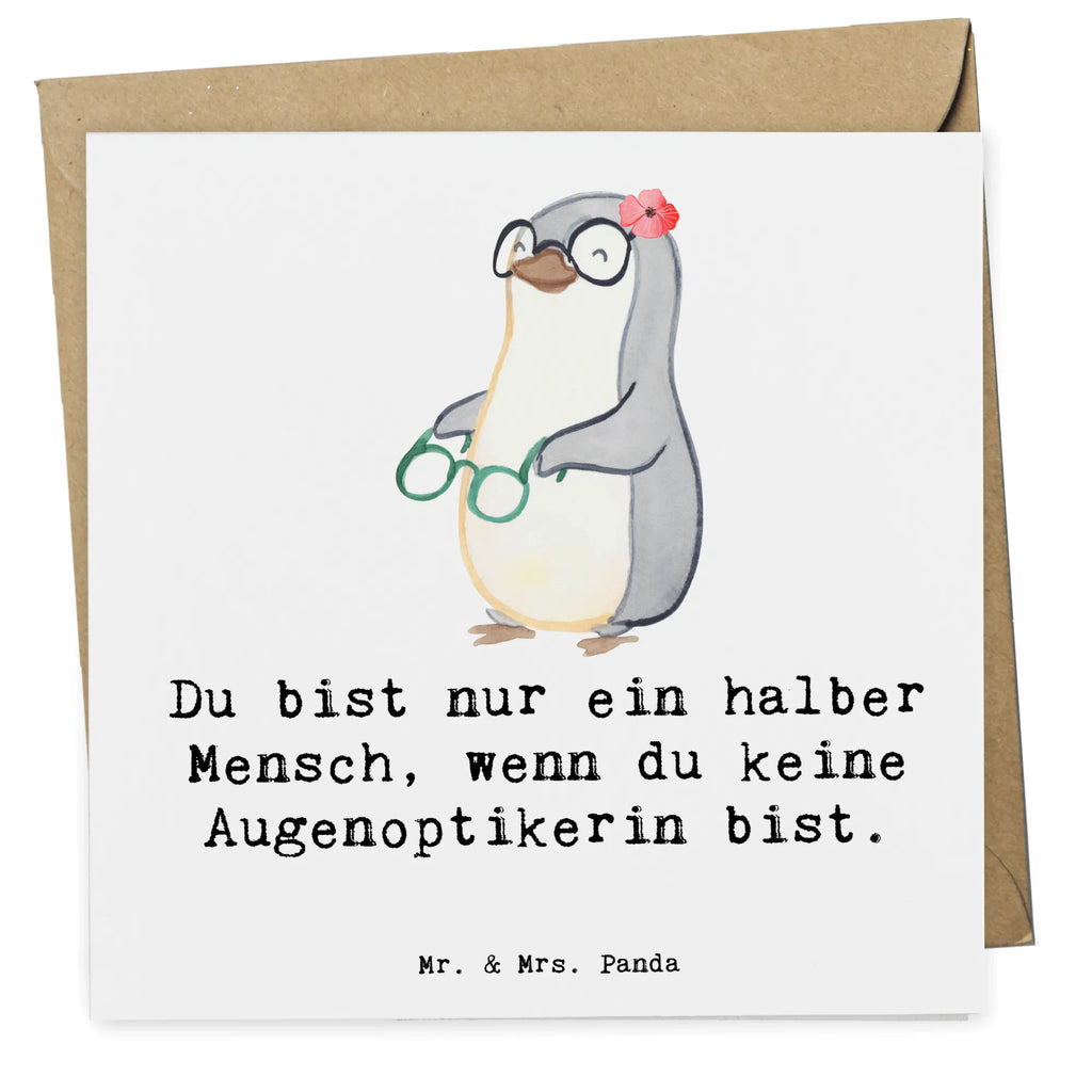 Deluxe Karte Augenoptikerin Herz Einladungskarte, Glückwunschkarte, Geburtstagskarte, Hochwertige Klappkarte, Klappkarte, Hochzeitskarte, Karte, Grußkarte, Hochwertige Grußkarte, Beruf, Ausbildung, Jubiläum, Abschied, Rente, Kollege, Kollegin, Geschenk, Schenken, Arbeitskollege, Mitarbeiter, Firma, Danke, Dankeschön, Augenärztin, Brillenverkäuferin, Optometristin, Brillengeschäft, Augenoptikerin, Optikerin, Eröffnung