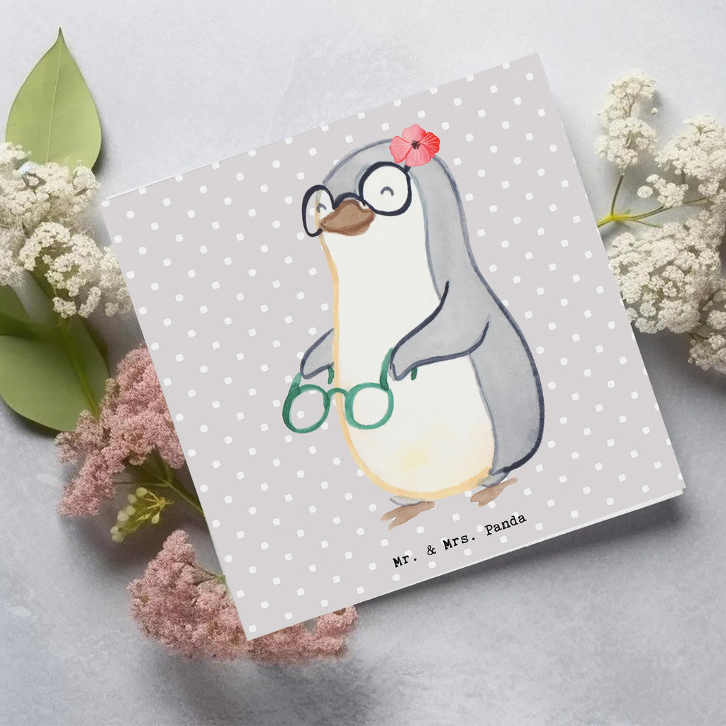 Deluxe Karte Augenoptikerin Herz Einladungskarte, Glückwunschkarte, Geburtstagskarte, Hochwertige Klappkarte, Klappkarte, Hochzeitskarte, Karte, Grußkarte, Hochwertige Grußkarte, Beruf, Ausbildung, Jubiläum, Abschied, Rente, Kollege, Kollegin, Geschenk, Schenken, Arbeitskollege, Mitarbeiter, Firma, Danke, Dankeschön, Augenärztin, Brillenverkäuferin, Optometristin, Brillengeschäft, Augenoptikerin, Optikerin, Eröffnung