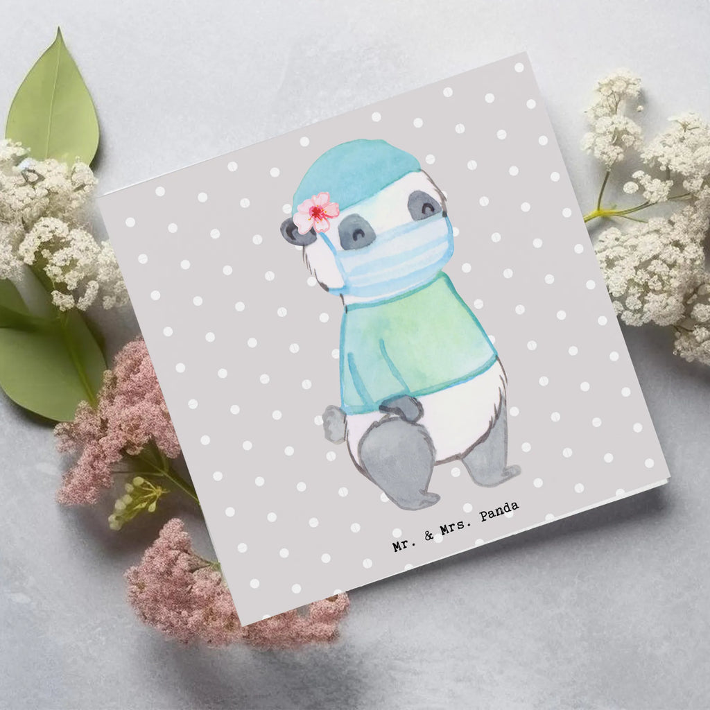 Deluxe Card Surgical Assistant heart Geburtstagskarte, Grußkarte, Einladungskarte, Karte, Glückwunschkarte, Hochzeitskarte, Hochwertige Klappkarte, Hochwertige Grußkarte, Klappkarte, Beruf, Ausbildung, Jubiläum, Abschied, Rente, Kollege, Kollegin, Geschenk, Schenken, Arbeitskollege, Mitarbeiter, Firma, Danke, Dankeschön, Operationsassistenz, OP Assistentin, Operationstechnische Assistentin, Operationsassistentin, OTA