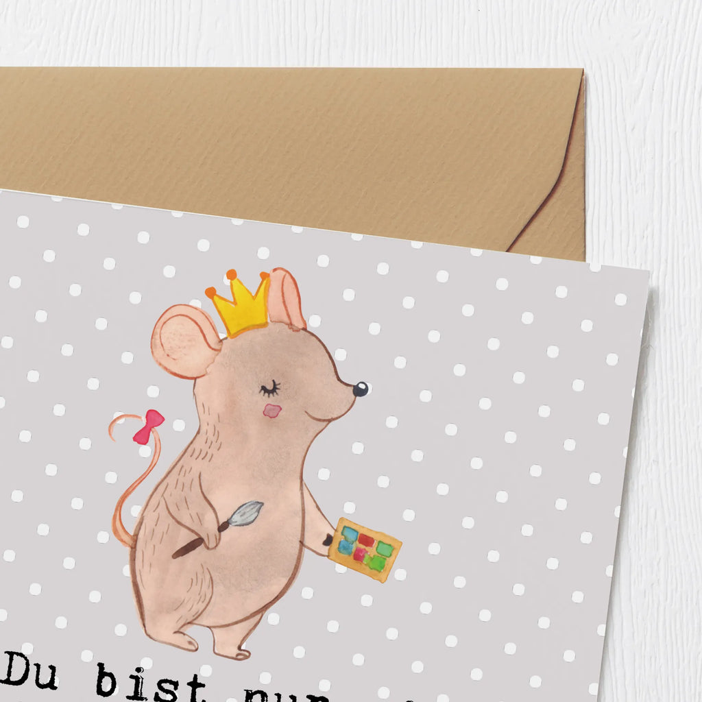 Deluxe Karte Make Up Artist Herz Karte, Hochzeitskarte, Hochwertige Klappkarte, Klappkarte, Glückwunschkarte, Hochwertige Grußkarte, Geburtstagskarte, Grußkarte, Einladungskarte, Beruf, Ausbildung, Jubiläum, Abschied, Rente, Kollege, Kollegin, Geschenk, Schenken, Arbeitskollege, Mitarbeiter, Firma, Danke, Dankeschön, Maskenbildner, Kosmetikstudio, Eröffnung, Kosmetiker, Beauty Salon, Make Up Artist, Visagist