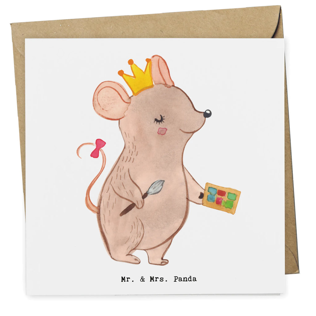 Deluxe Karte Make Up Artist Herz Karte, Hochzeitskarte, Hochwertige Klappkarte, Klappkarte, Glückwunschkarte, Hochwertige Grußkarte, Geburtstagskarte, Grußkarte, Einladungskarte, Beruf, Ausbildung, Jubiläum, Abschied, Rente, Kollege, Kollegin, Geschenk, Schenken, Arbeitskollege, Mitarbeiter, Firma, Danke, Dankeschön, Maskenbildner, Kosmetikstudio, Eröffnung, Kosmetiker, Beauty Salon, Make Up Artist, Visagist