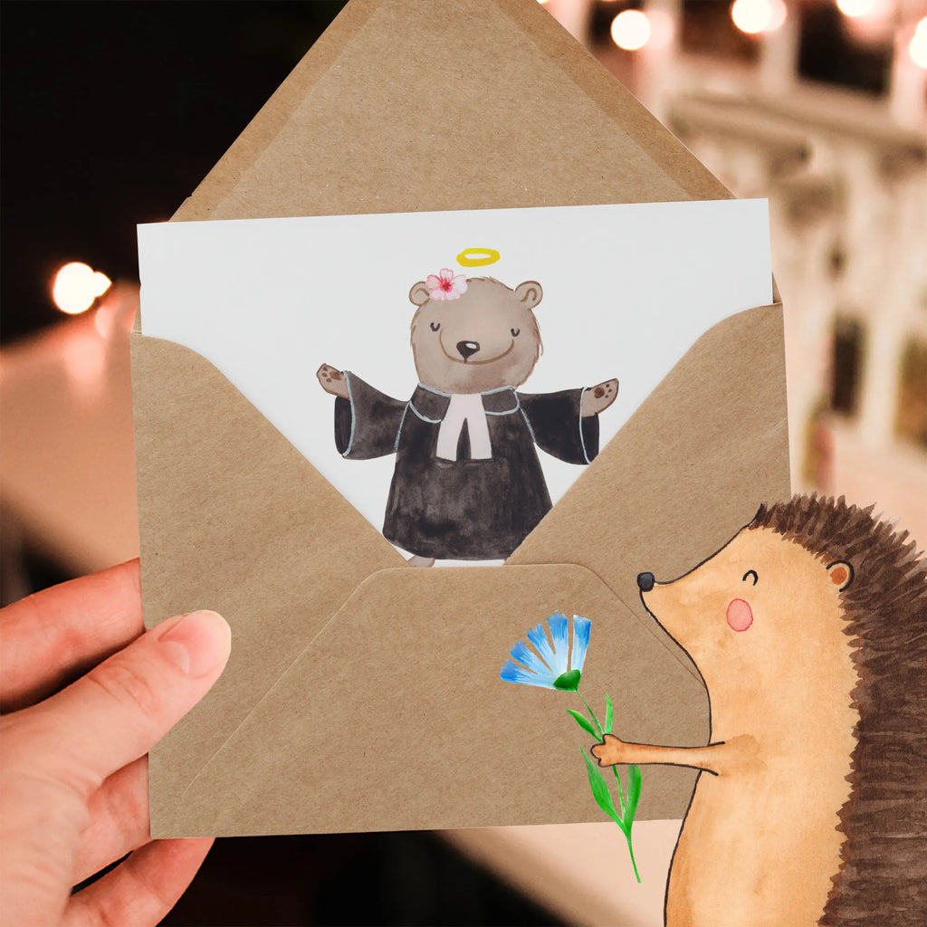 Deluxe Card Female Pastor heart Hochzeitskarte, Grußkarte, Geburtstagskarte, Hochwertige Grußkarte, Karte, Klappkarte, Hochwertige Klappkarte, Einladungskarte, Glückwunschkarte, Beruf, Ausbildung, Jubiläum, Abschied, Rente, Kollege, Kollegin, Geschenk, Schenken, Arbeitskollege, Mitarbeiter, Firma, Danke, Dankeschön, Theologin, Dienerin Gottes<br />Geistliche, Pastorin, Kirche, Pfarrerin, Predigerin<br />Priesterin