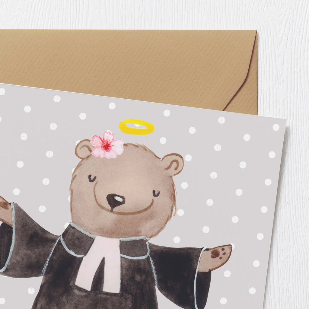 Deluxe Card Female Pastor heart Hochzeitskarte, Grußkarte, Geburtstagskarte, Hochwertige Grußkarte, Karte, Klappkarte, Hochwertige Klappkarte, Einladungskarte, Glückwunschkarte, Beruf, Ausbildung, Jubiläum, Abschied, Rente, Kollege, Kollegin, Geschenk, Schenken, Arbeitskollege, Mitarbeiter, Firma, Danke, Dankeschön, Theologin, Dienerin Gottes<br />Geistliche, Pastorin, Kirche, Pfarrerin, Predigerin<br />Priesterin