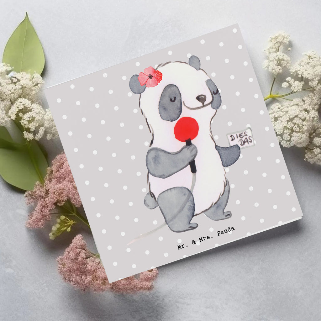 Deluxe Karte Pressereferentin Herz Klappkarte, Einladungskarte, Hochzeitskarte, Karte, Hochwertige Grußkarte, Glückwunschkarte, Grußkarte, Hochwertige Klappkarte, Geburtstagskarte, Beruf, Ausbildung, Jubiläum, Abschied, Rente, Kollege, Kollegin, Geschenk, Schenken, Arbeitskollege, Mitarbeiter, Firma, Danke, Dankeschön, Pressemitarbeiterin, Pressereferentin, Presseagentur, Studium