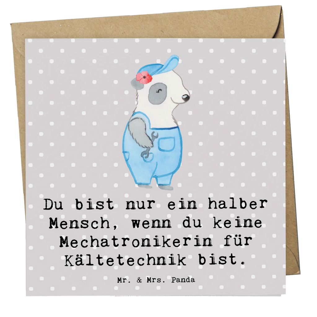 Deluxe Karte Mechatronikerin für Kältetechnik Herz Grußkarte, Glückwunschkarte, Geburtstagskarte, Karte, Klappkarte, Hochzeitskarte, Einladungskarte, Hochwertige Klappkarte, Hochwertige Grußkarte, Beruf, Ausbildung, Jubiläum, Abschied, Rente, Kollege, Kollegin, Geschenk, Schenken, Arbeitskollege, Mitarbeiter, Firma, Danke, Dankeschön, Mechatronikerin für Kältetechnik, Gesellenprüfung