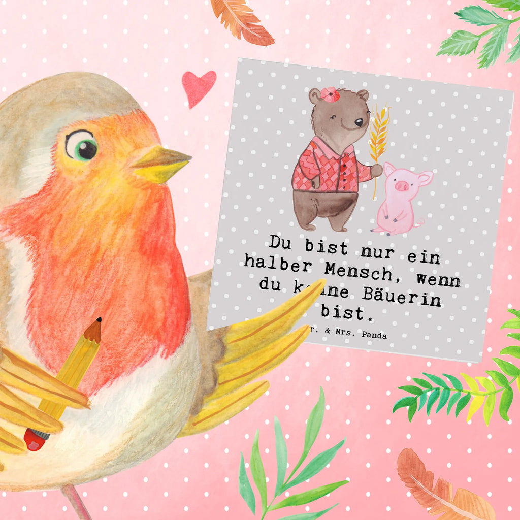 Deluxe Card female farmer Heart Hochwertige Grußkarte, Hochzeitskarte, Geburtstagskarte, Karte, Glückwunschkarte, Grußkarte, Hochwertige Klappkarte, Klappkarte, Einladungskarte, Beruf, Ausbildung, Jubiläum, Abschied, Rente, Kollege, Kollegin, Geschenk, Schenken, Arbeitskollege, Mitarbeiter, Firma, Danke, Dankeschön, Bauernhof, Farmerin, Agronomin, Bäuerin, Tierwirtin, Landwirtin