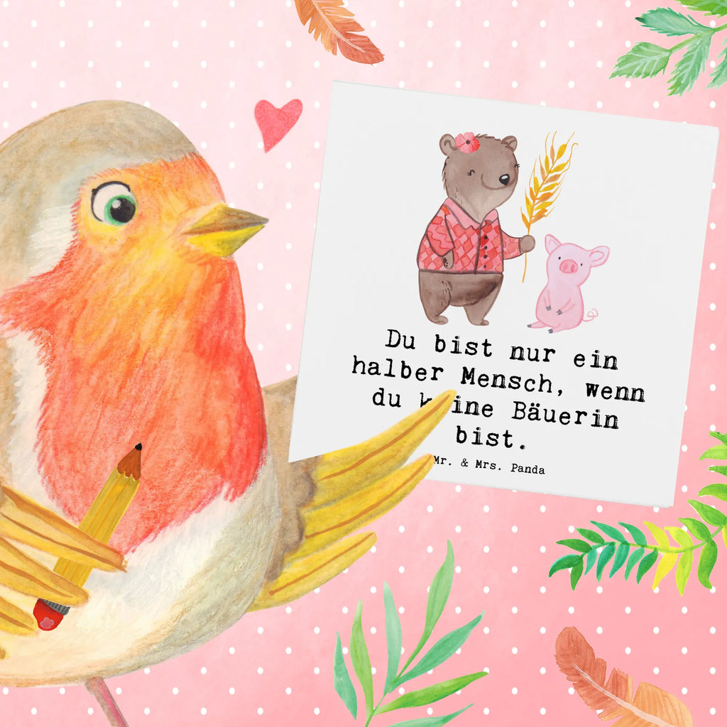 Deluxe Card female farmer Heart Hochwertige Grußkarte, Hochzeitskarte, Geburtstagskarte, Karte, Glückwunschkarte, Grußkarte, Hochwertige Klappkarte, Klappkarte, Einladungskarte, Beruf, Ausbildung, Jubiläum, Abschied, Rente, Kollege, Kollegin, Geschenk, Schenken, Arbeitskollege, Mitarbeiter, Firma, Danke, Dankeschön, Bauernhof, Farmerin, Agronomin, Bäuerin, Tierwirtin, Landwirtin