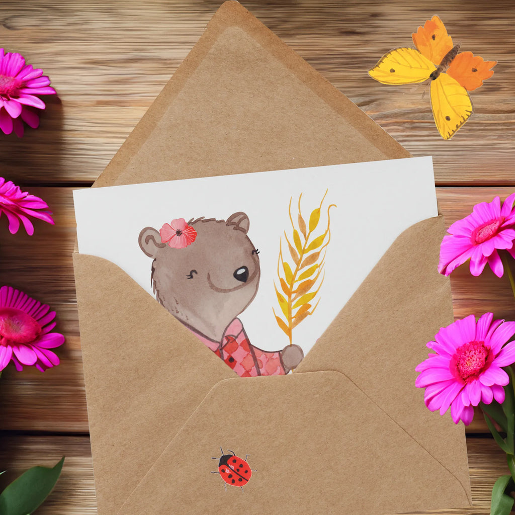 Deluxe Card female farmer Heart Hochwertige Grußkarte, Hochzeitskarte, Geburtstagskarte, Karte, Glückwunschkarte, Grußkarte, Hochwertige Klappkarte, Klappkarte, Einladungskarte, Beruf, Ausbildung, Jubiläum, Abschied, Rente, Kollege, Kollegin, Geschenk, Schenken, Arbeitskollege, Mitarbeiter, Firma, Danke, Dankeschön, Bauernhof, Farmerin, Agronomin, Bäuerin, Tierwirtin, Landwirtin