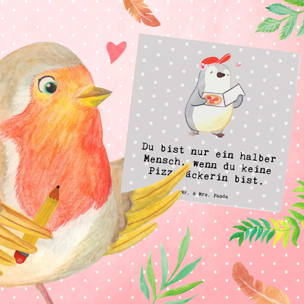 Deluxe Card Pizza maker Heart Einladungskarte, Klappkarte, Hochwertige Grußkarte, Glückwunschkarte, Karte, Hochwertige Klappkarte, Geburtstagskarte, Grußkarte, Hochzeitskarte, Beruf, Ausbildung, Jubiläum, Abschied, Rente, Kollege, Kollegin, Geschenk, Schenken, Arbeitskollege, Mitarbeiter, Firma, Danke, Dankeschön, Pizzabäckerin, Lieferbringdienst, Pizzabotin, Pizzabringdienst, Lieferdienstmitarbeiterin