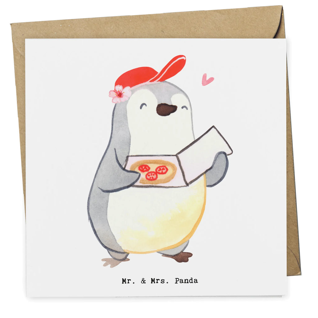 Deluxe Card Pizza maker Heart Einladungskarte, Klappkarte, Hochwertige Grußkarte, Glückwunschkarte, Karte, Hochwertige Klappkarte, Geburtstagskarte, Grußkarte, Hochzeitskarte, Beruf, Ausbildung, Jubiläum, Abschied, Rente, Kollege, Kollegin, Geschenk, Schenken, Arbeitskollege, Mitarbeiter, Firma, Danke, Dankeschön, Pizzabäckerin, Lieferbringdienst, Pizzabotin, Pizzabringdienst, Lieferdienstmitarbeiterin