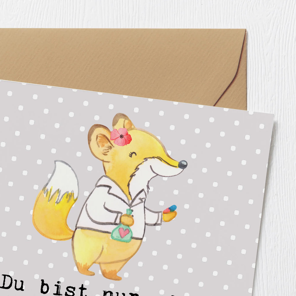 Deluxe Card Pharmacist Heart Hochwertige Grußkarte, Geburtstagskarte, Klappkarte, Karte, Hochzeitskarte, Glückwunschkarte, Hochwertige Klappkarte, Einladungskarte, Grußkarte, Beruf, Ausbildung, Jubiläum, Abschied, Rente, Kollege, Kollegin, Geschenk, Schenken, Arbeitskollege, Mitarbeiter, Firma, Danke, Dankeschön, Staatsexamen, Approbation, Pharmazie, Eröffnung Apotheke, Apothekerin