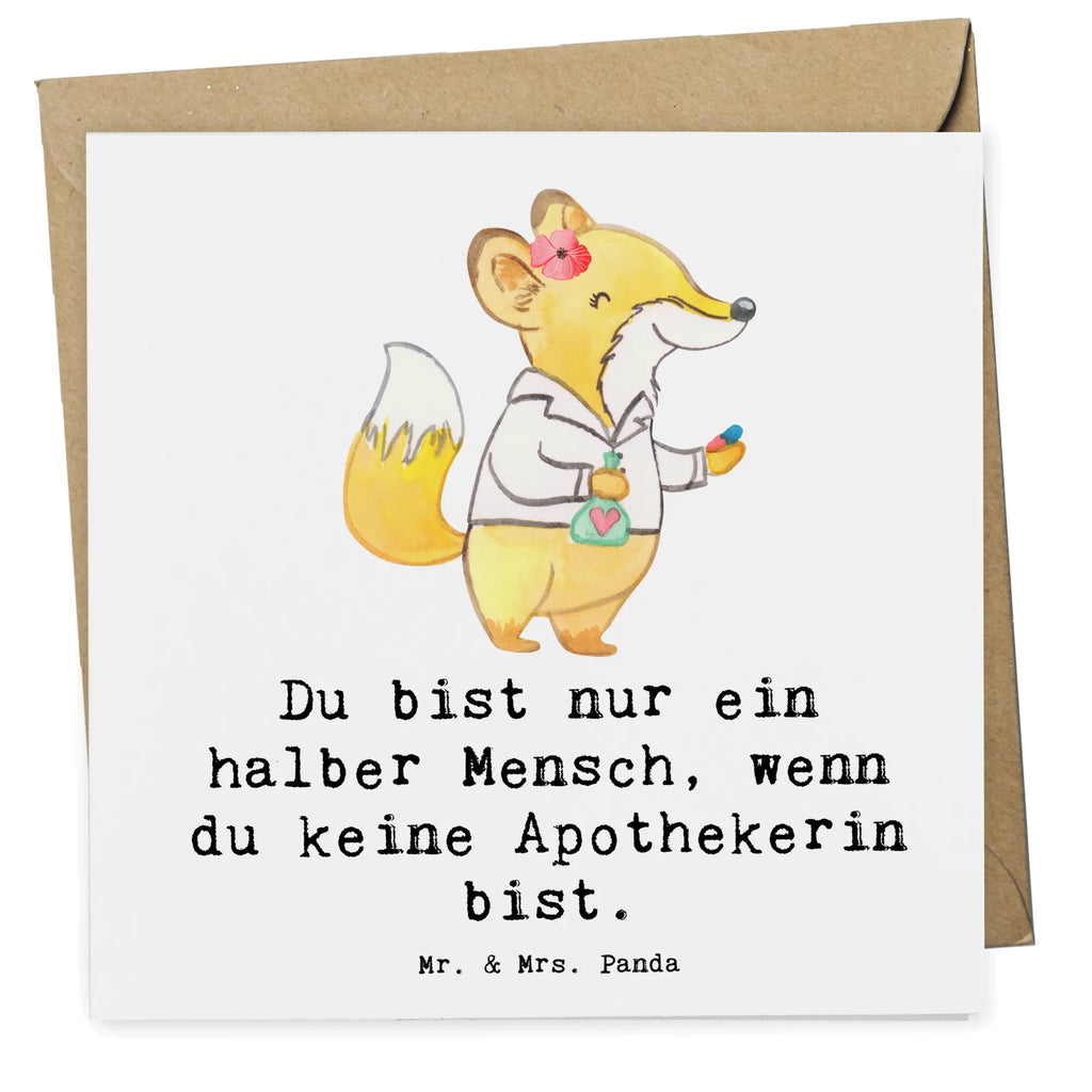 Deluxe Card Pharmacist Heart Hochwertige Grußkarte, Geburtstagskarte, Klappkarte, Karte, Hochzeitskarte, Glückwunschkarte, Hochwertige Klappkarte, Einladungskarte, Grußkarte, Beruf, Ausbildung, Jubiläum, Abschied, Rente, Kollege, Kollegin, Geschenk, Schenken, Arbeitskollege, Mitarbeiter, Firma, Danke, Dankeschön, Staatsexamen, Approbation, Pharmazie, Eröffnung Apotheke, Apothekerin