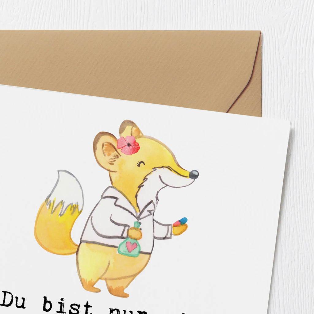 Deluxe Card Pharmacist Heart Hochwertige Grußkarte, Geburtstagskarte, Klappkarte, Karte, Hochzeitskarte, Glückwunschkarte, Hochwertige Klappkarte, Einladungskarte, Grußkarte, Beruf, Ausbildung, Jubiläum, Abschied, Rente, Kollege, Kollegin, Geschenk, Schenken, Arbeitskollege, Mitarbeiter, Firma, Danke, Dankeschön, Staatsexamen, Approbation, Pharmazie, Eröffnung Apotheke, Apothekerin