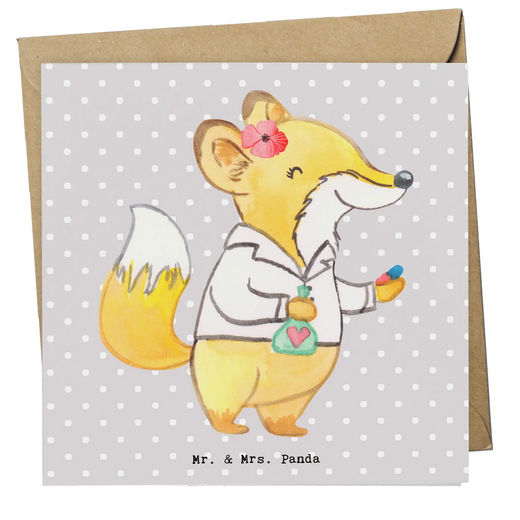 Deluxe Card Pharmacist Heart Hochwertige Grußkarte, Geburtstagskarte, Klappkarte, Karte, Hochzeitskarte, Glückwunschkarte, Hochwertige Klappkarte, Einladungskarte, Grußkarte, Beruf, Ausbildung, Jubiläum, Abschied, Rente, Kollege, Kollegin, Geschenk, Schenken, Arbeitskollege, Mitarbeiter, Firma, Danke, Dankeschön, Staatsexamen, Approbation, Pharmazie, Eröffnung Apotheke, Apothekerin