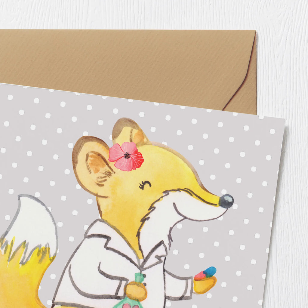 Deluxe Card Pharmacist Heart Hochwertige Grußkarte, Geburtstagskarte, Klappkarte, Karte, Hochzeitskarte, Glückwunschkarte, Hochwertige Klappkarte, Einladungskarte, Grußkarte, Beruf, Ausbildung, Jubiläum, Abschied, Rente, Kollege, Kollegin, Geschenk, Schenken, Arbeitskollege, Mitarbeiter, Firma, Danke, Dankeschön, Staatsexamen, Approbation, Pharmazie, Eröffnung Apotheke, Apothekerin