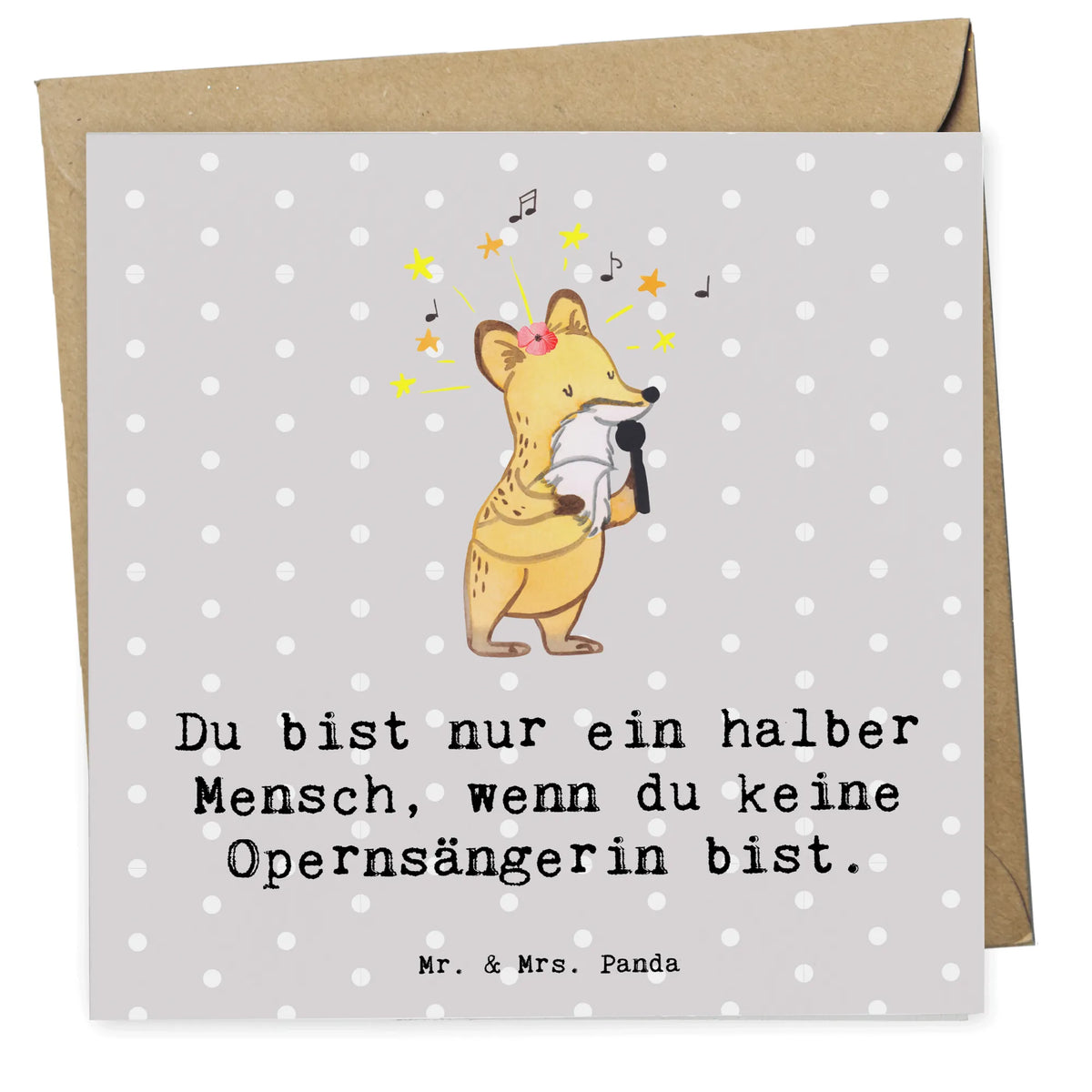 Deluxe Card opera singer heart gift, sayings, gift idea, best, farewell gift, passing exam, anniversary, retirement, promotion, job start, profession