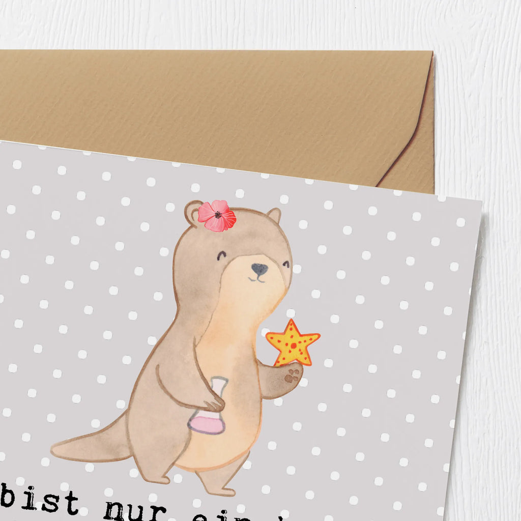 Deluxe Card Marine Biologist Heart Klappkarte, Karte, Einladungskarte, Hochwertige Grußkarte, Glückwunschkarte, Hochwertige Klappkarte, Hochzeitskarte, Geburtstagskarte, Grußkarte, Beruf, Ausbildung, Jubiläum, Abschied, Rente, Kollege, Kollegin, Geschenk, Schenken, Arbeitskollege, Mitarbeiter, Firma, Danke, Dankeschön, Studium, Naturwissenschaftlerin, Meeresbiologin, Meeresforscherin, maritime Forschung, Meereskundlerin