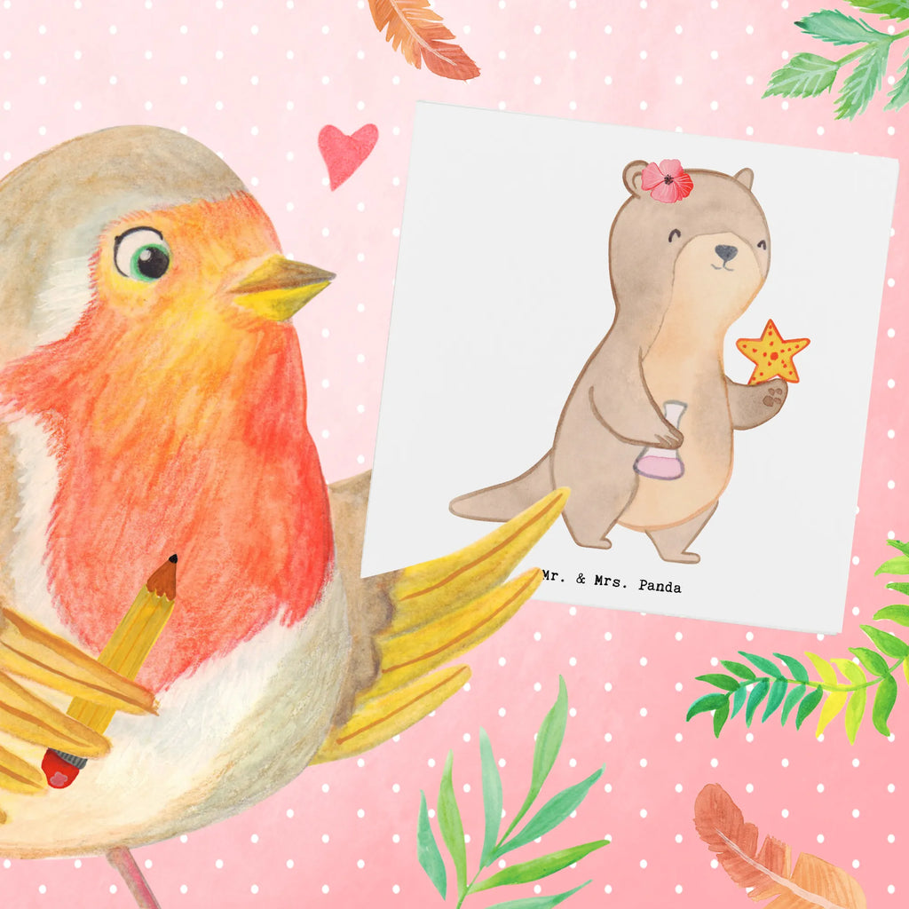 Deluxe Card Marine Biologist Heart Klappkarte, Karte, Einladungskarte, Hochwertige Grußkarte, Glückwunschkarte, Hochwertige Klappkarte, Hochzeitskarte, Geburtstagskarte, Grußkarte, Beruf, Ausbildung, Jubiläum, Abschied, Rente, Kollege, Kollegin, Geschenk, Schenken, Arbeitskollege, Mitarbeiter, Firma, Danke, Dankeschön, Studium, Naturwissenschaftlerin, Meeresbiologin, Meeresforscherin, maritime Forschung, Meereskundlerin