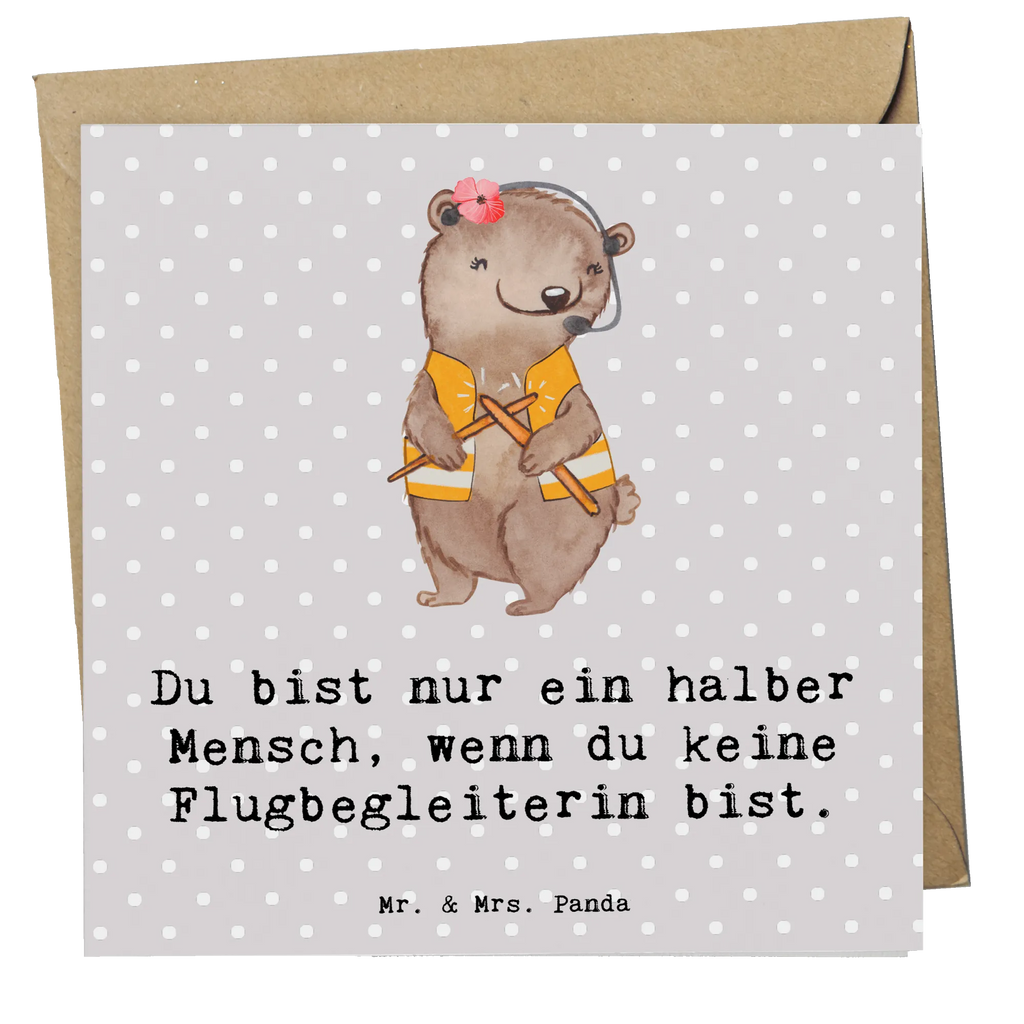 Deluxe Karte Flugbegleiterin Herz Glückwunschkarte, Geburtstagskarte, Hochzeitskarte, Karte, Hochwertige Klappkarte, Grußkarte, Klappkarte, Hochwertige Grußkarte, Einladungskarte, Beruf, Ausbildung, Jubiläum, Abschied, Rente, Kollege, Kollegin, Geschenk, Schenken, Arbeitskollege, Mitarbeiter, Firma, Danke, Dankeschön, Flight-Attendant, Flugbegleiterin, Flugstewardess, Stewardess