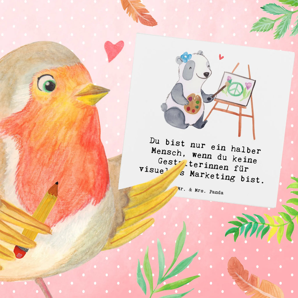 Deluxe Card Visual Marketing Designers heart Einladungskarte, Hochwertige Grußkarte, Glückwunschkarte, Hochwertige Klappkarte, Grußkarte, Klappkarte, Karte, Hochzeitskarte, Geburtstagskarte, Beruf, Ausbildung, Jubiläum, Abschied, Rente, Kollege, Kollegin, Geschenk, Schenken, Arbeitskollege, Mitarbeiter, Firma, Danke, Dankeschön