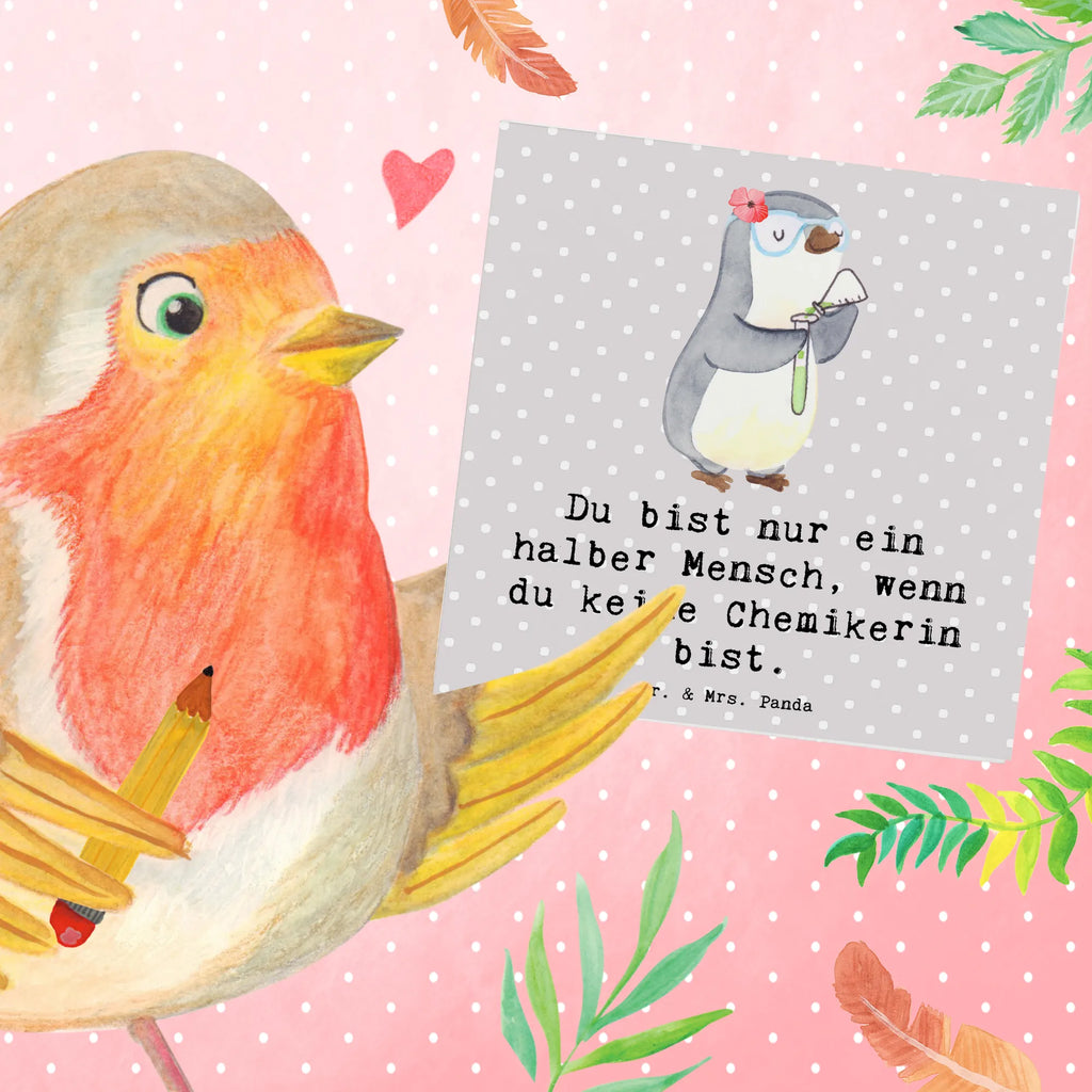 Deluxe Card Chemist Heart Glückwunschkarte, Hochwertige Klappkarte, Hochwertige Grußkarte, Einladungskarte, Karte, Grußkarte, Geburtstagskarte, Hochzeitskarte, Klappkarte, Beruf, Ausbildung, Jubiläum, Abschied, Rente, Kollege, Kollegin, Geschenk, Schenken, Arbeitskollege, Mitarbeiter, Firma, Danke, Dankeschön, Naturwissenschaftlerin, Forschung, Labor, Chemikerin, Wissenschaftlerin, Studium, Chemielaborantin