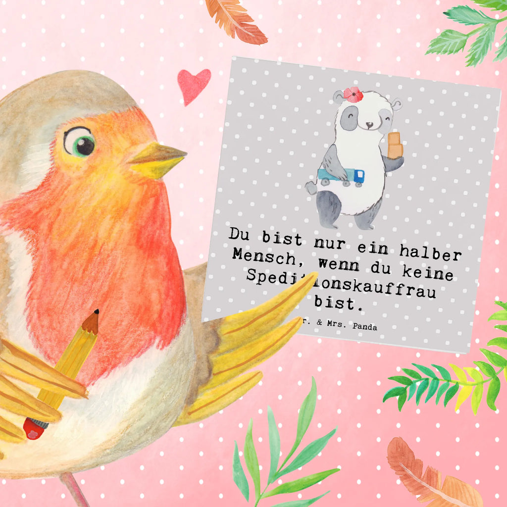 Deluxe Karte Speditionskauffrau Herz Hochzeitskarte, Karte, Einladungskarte, Grußkarte, Hochwertige Klappkarte, Geburtstagskarte, Klappkarte, Hochwertige Grußkarte, Glückwunschkarte, Beruf, Ausbildung, Jubiläum, Abschied, Rente, Kollege, Kollegin, Geschenk, Schenken, Arbeitskollege, Mitarbeiter, Firma, Danke, Dankeschön