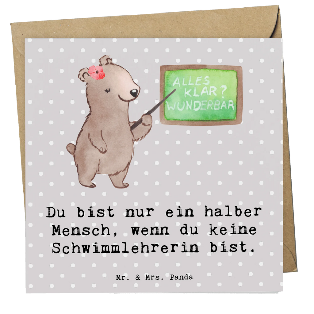 Deluxe Card swim instructor Heart Glückwunschkarte, Geburtstagskarte, Hochwertige Grußkarte, Klappkarte, Karte, Hochwertige Klappkarte, Hochzeitskarte, Einladungskarte, Grußkarte, Beruf, Ausbildung, Jubiläum, Abschied, Rente, Kollege, Kollegin, Geschenk, Schenken, Arbeitskollege, Mitarbeiter, Firma, Danke, Dankeschön, Schwimmverein, Schwimmschule, Schwimmbad, Schwimmlehrerin