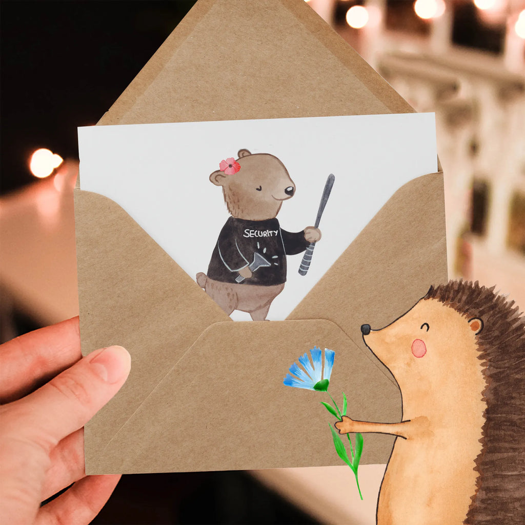 Deluxe Card Security Officer Heart Grußkarte, Hochzeitskarte, Geburtstagskarte, Hochwertige Klappkarte, Einladungskarte, Karte, Hochwertige Grußkarte, Glückwunschkarte, Klappkarte, Beruf, Ausbildung, Jubiläum, Abschied, Rente, Kollege, Kollegin, Geschenk, Schenken, Arbeitskollege, Mitarbeiter, Firma, Danke, Dankeschön