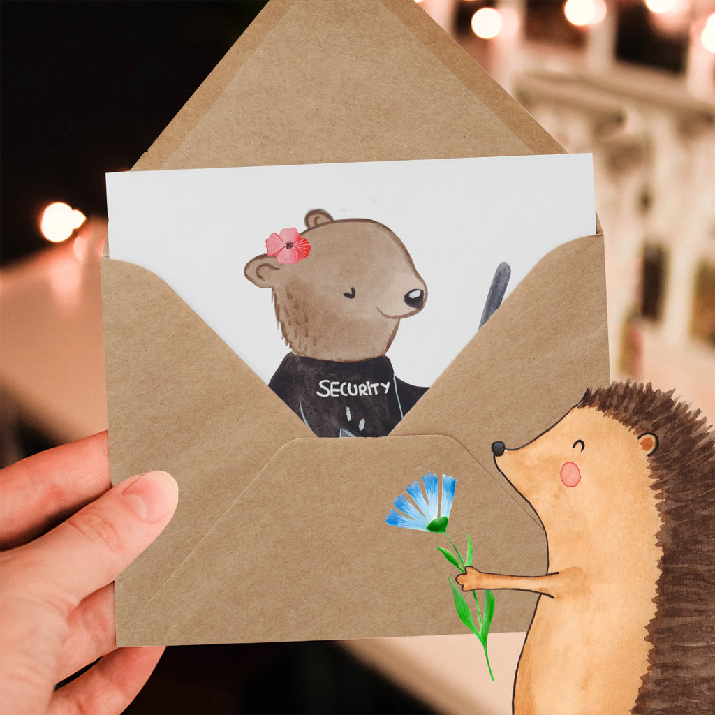 Deluxe Card Security Officer Heart Grußkarte, Hochzeitskarte, Geburtstagskarte, Hochwertige Klappkarte, Einladungskarte, Karte, Hochwertige Grußkarte, Glückwunschkarte, Klappkarte, Beruf, Ausbildung, Jubiläum, Abschied, Rente, Kollege, Kollegin, Geschenk, Schenken, Arbeitskollege, Mitarbeiter, Firma, Danke, Dankeschön