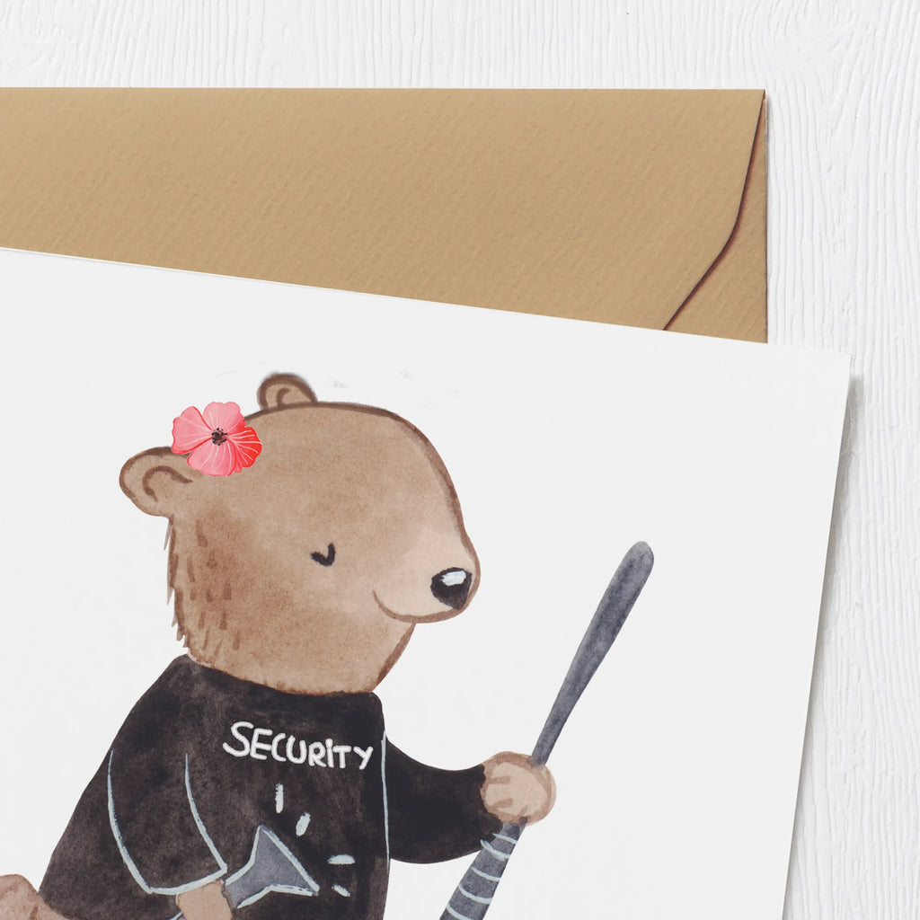Deluxe Card Security Officer Heart Grußkarte, Hochzeitskarte, Geburtstagskarte, Hochwertige Klappkarte, Einladungskarte, Karte, Hochwertige Grußkarte, Glückwunschkarte, Klappkarte, Beruf, Ausbildung, Jubiläum, Abschied, Rente, Kollege, Kollegin, Geschenk, Schenken, Arbeitskollege, Mitarbeiter, Firma, Danke, Dankeschön