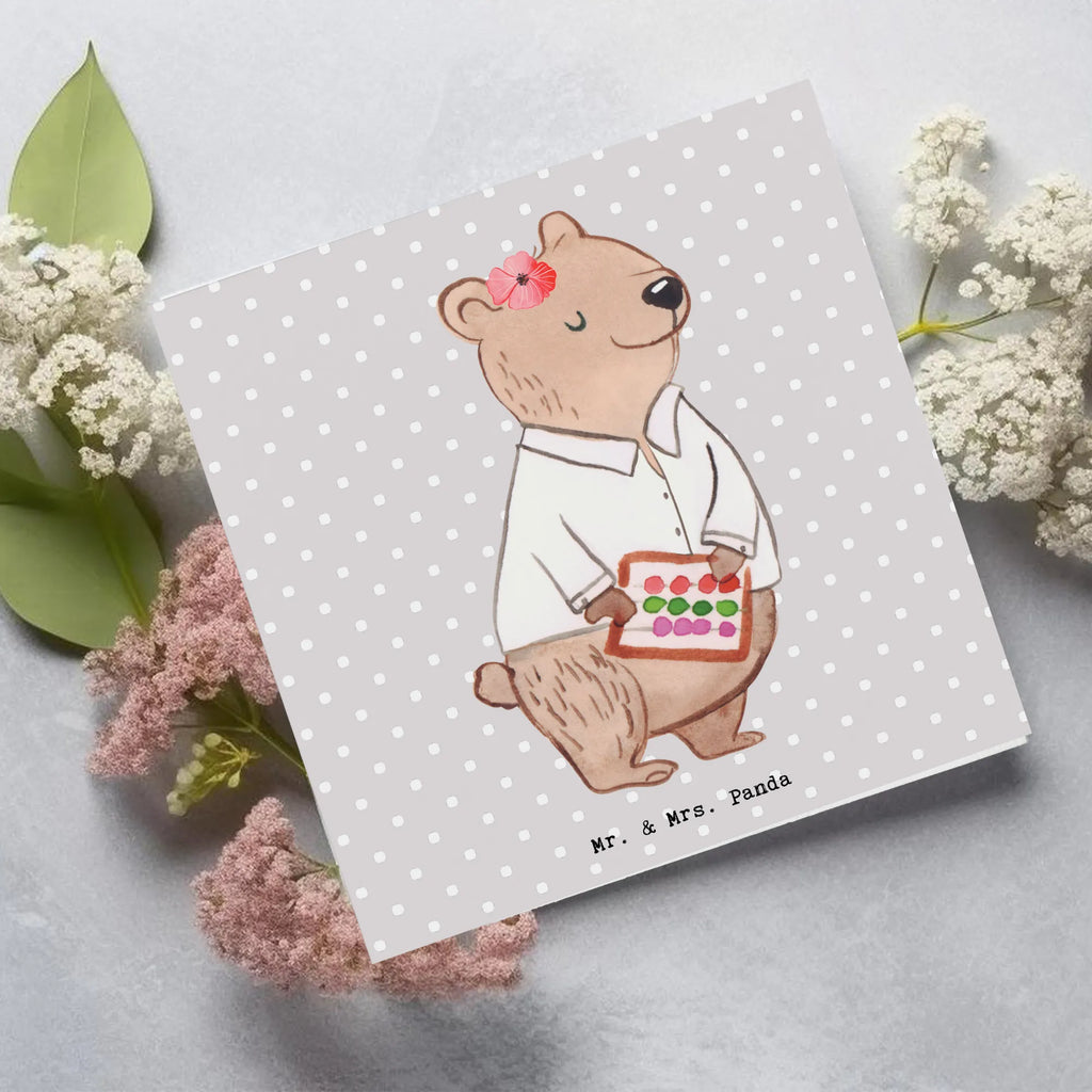 Deluxe Card bank clerk heart Karte, Geburtstagskarte, Glückwunschkarte, Klappkarte, Einladungskarte, Hochwertige Grußkarte, Hochwertige Klappkarte, Grußkarte, Hochzeitskarte, Beruf, Ausbildung, Jubiläum, Abschied, Rente, Kollege, Kollegin, Geschenk, Schenken, Arbeitskollege, Mitarbeiter, Firma, Danke, Dankeschön, Bankfachfrau, Bankberaterin, Bankangestellte, Bänkerin