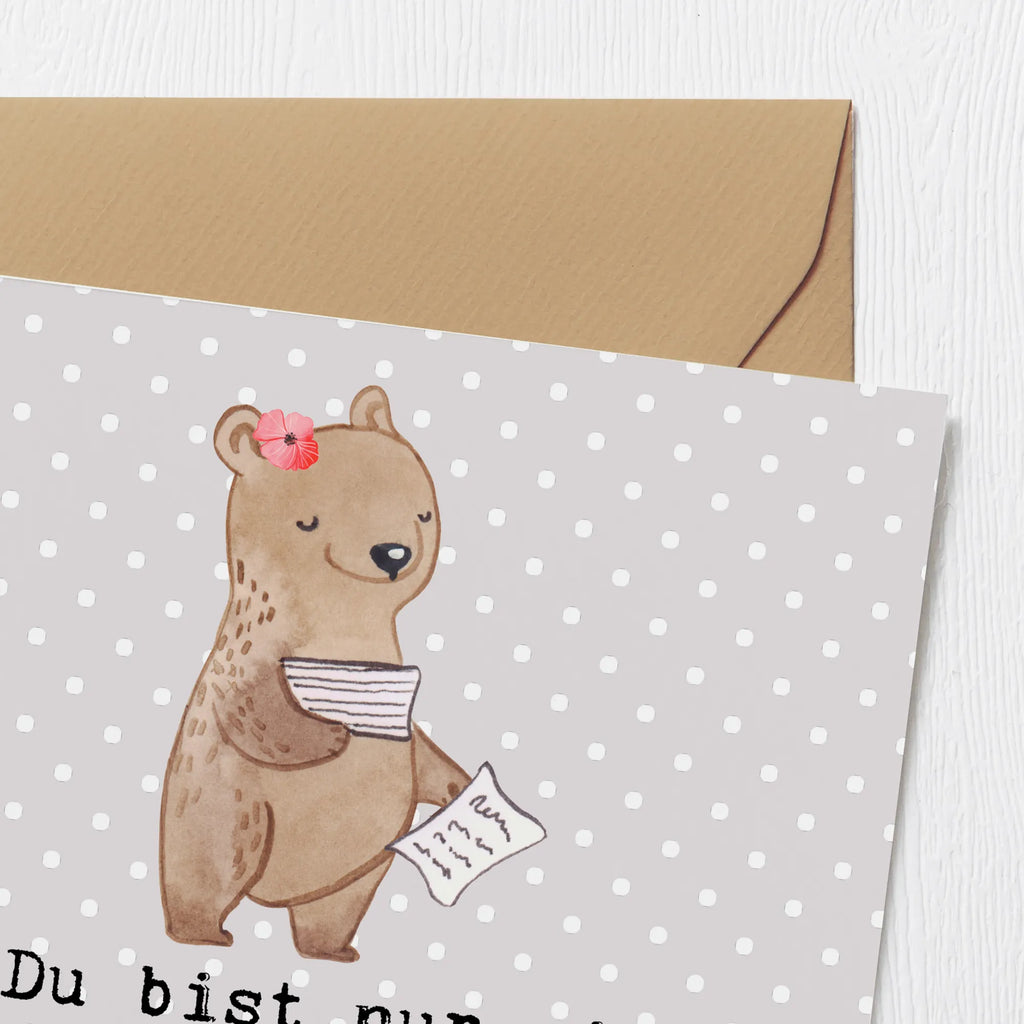 Deluxe Card office clerk Heart Glückwunschkarte, Grußkarte, Einladungskarte, Hochwertige Grußkarte, Karte, Klappkarte, Geburtstagskarte, Hochzeitskarte, Hochwertige Klappkarte, Beruf, Ausbildung, Jubiläum, Abschied, Rente, Kollege, Kollegin, Geschenk, Schenken, Arbeitskollege, Mitarbeiter, Firma, Danke, Dankeschön, Bürokauffrau, Kauffrau für Büromanagement