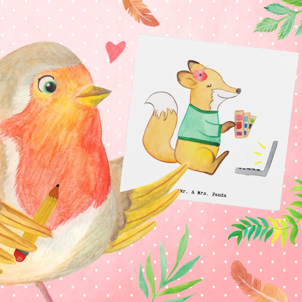 Deluxe Card graphic designer Heart Grußkarte, Hochwertige Grußkarte, Hochwertige Klappkarte, Glückwunschkarte, Karte, Klappkarte, Hochzeitskarte, Geburtstagskarte, Einladungskarte, Beruf, Ausbildung, Jubiläum, Abschied, Rente, Kollege, Kollegin, Geschenk, Schenken, Arbeitskollege, Mitarbeiter, Firma, Danke, Dankeschön, Grafikdesignerin, Grafikerin, Mediengestalter, Designer