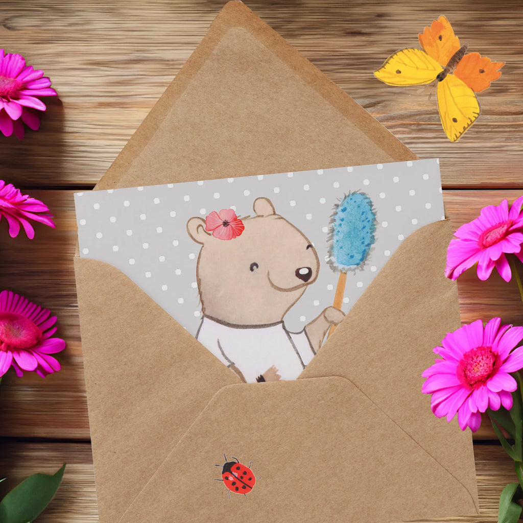 Deluxe Karte Malerin Herz Grußkarte, Karte, Hochzeitskarte, Glückwunschkarte, Klappkarte, Hochwertige Klappkarte, Hochwertige Grußkarte, Geburtstagskarte, Einladungskarte, Beruf, Ausbildung, Jubiläum, Abschied, Rente, Kollege, Kollegin, Geschenk, Schenken, Arbeitskollege, Mitarbeiter, Firma, Danke, Dankeschön, Maler, Gesellenprüfung, Meisterprüfung, Malermeisterin, Malerbetrieb