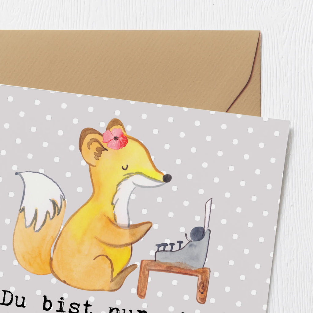 Deluxe Karte Autorin Herz Einladungskarte, Karte, Klappkarte, Hochwertige Klappkarte, Geburtstagskarte, Glückwunschkarte, Grußkarte, Hochzeitskarte, Hochwertige Grußkarte, Beruf, Ausbildung, Jubiläum, Abschied, Rente, Kollege, Kollegin, Geschenk, Schenken, Arbeitskollege, Mitarbeiter, Firma, Danke, Dankeschön, Hobbyautor, Buchveröffentlichung, Geschichtenschreiber, Schriftstellerin, Autorin, Verlag