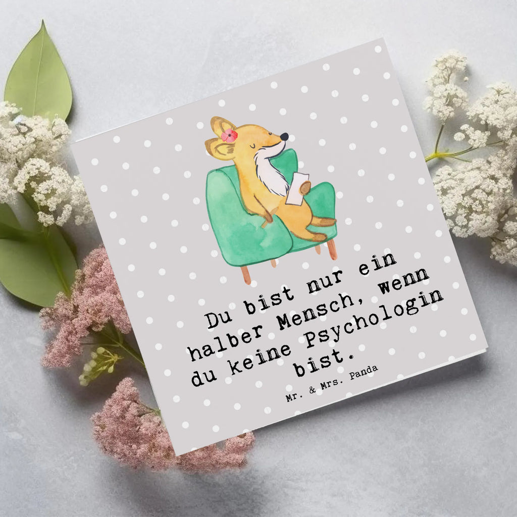 Deluxe Card Psychologist heart Hochwertige Grußkarte, Glückwunschkarte, Einladungskarte, Karte, Hochzeitskarte, Hochwertige Klappkarte, Klappkarte, Grußkarte, Geburtstagskarte, Beruf, Ausbildung, Jubiläum, Abschied, Rente, Kollege, Kollegin, Geschenk, Schenken, Arbeitskollege, Mitarbeiter, Firma, Danke, Dankeschön