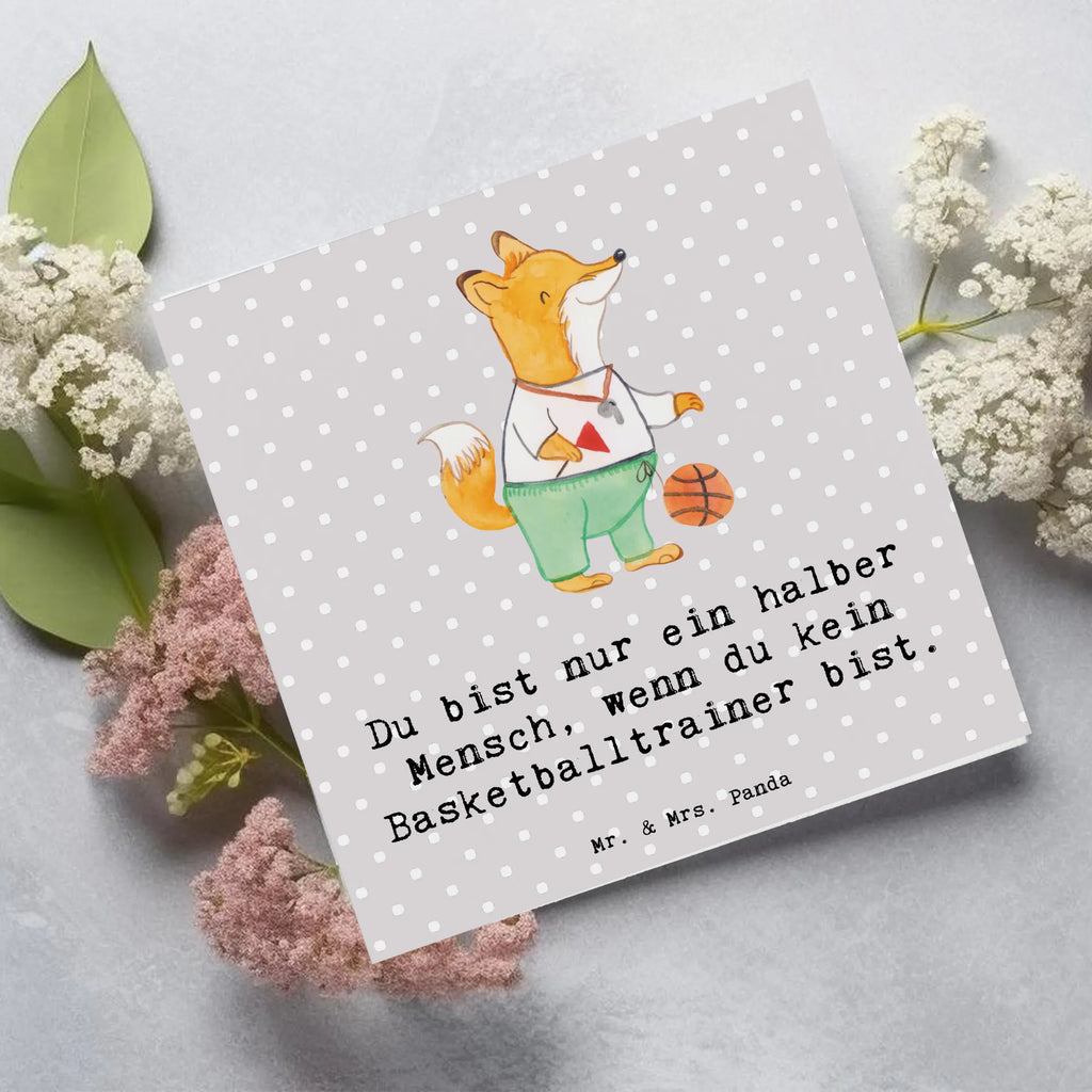 Deluxe Card Basketball coach Heart Einladungskarte, Glückwunschkarte, Grußkarte, Karte, Hochzeitskarte, Hochwertige Klappkarte, Geburtstagskarte, Klappkarte, Hochwertige Grußkarte, Beruf, Ausbildung, Jubiläum, Abschied, Rente, Kollege, Kollegin, Geschenk, Schenken, Arbeitskollege, Mitarbeiter, Firma, Danke, Dankeschön, Basketballcoach, Sport, Basketballer, Ballsport, Basketballtrainer, Basketball, Verein