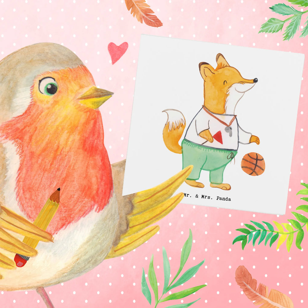 Deluxe Card Basketball coach Heart Einladungskarte, Glückwunschkarte, Grußkarte, Karte, Hochzeitskarte, Hochwertige Klappkarte, Geburtstagskarte, Klappkarte, Hochwertige Grußkarte, Beruf, Ausbildung, Jubiläum, Abschied, Rente, Kollege, Kollegin, Geschenk, Schenken, Arbeitskollege, Mitarbeiter, Firma, Danke, Dankeschön, Basketballcoach, Sport, Basketballer, Ballsport, Basketballtrainer, Basketball, Verein