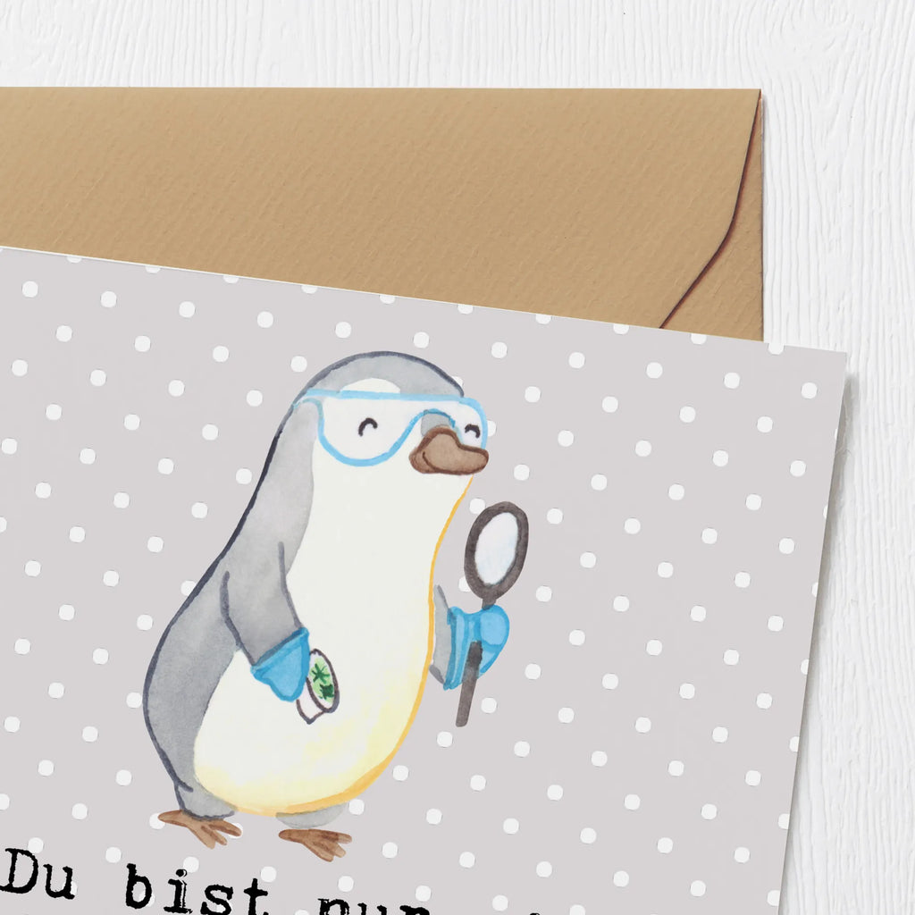 Deluxe Card biologist Heart Klappkarte, Karte, Geburtstagskarte, Hochwertige Klappkarte, Hochzeitskarte, Glückwunschkarte, Hochwertige Grußkarte, Einladungskarte, Grußkarte, Beruf, Ausbildung, Jubiläum, Abschied, Rente, Kollege, Kollegin, Geschenk, Schenken, Arbeitskollege, Mitarbeiter, Firma, Danke, Dankeschön, Biologe, Studium, Labor, Master, Naturwissenschaftler, Bachelor, Biologie