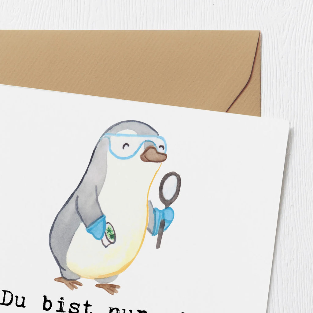 Deluxe Card biologist Heart Klappkarte, Karte, Geburtstagskarte, Hochwertige Klappkarte, Hochzeitskarte, Glückwunschkarte, Hochwertige Grußkarte, Einladungskarte, Grußkarte, Beruf, Ausbildung, Jubiläum, Abschied, Rente, Kollege, Kollegin, Geschenk, Schenken, Arbeitskollege, Mitarbeiter, Firma, Danke, Dankeschön, Biologe, Studium, Labor, Master, Naturwissenschaftler, Bachelor, Biologie