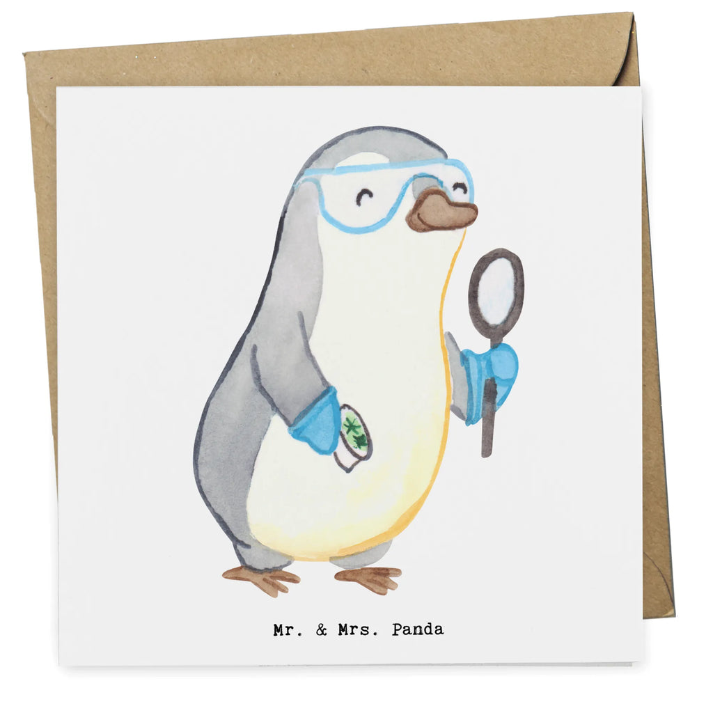 Deluxe Card biologist Heart Klappkarte, Karte, Geburtstagskarte, Hochwertige Klappkarte, Hochzeitskarte, Glückwunschkarte, Hochwertige Grußkarte, Einladungskarte, Grußkarte, Beruf, Ausbildung, Jubiläum, Abschied, Rente, Kollege, Kollegin, Geschenk, Schenken, Arbeitskollege, Mitarbeiter, Firma, Danke, Dankeschön, Biologe, Studium, Labor, Master, Naturwissenschaftler, Bachelor, Biologie