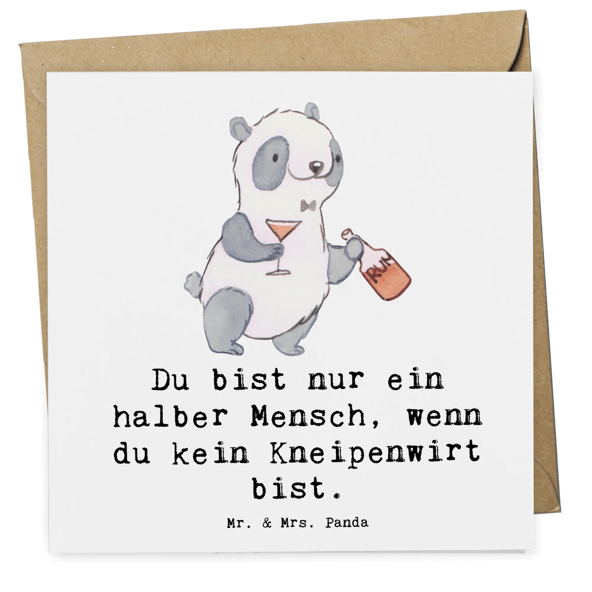 Deluxe Card Pub Proprietor heart gift, sayings, gift idea, best, farewell gift, passing exam, anniversary, retirement, promotion, job start, profession