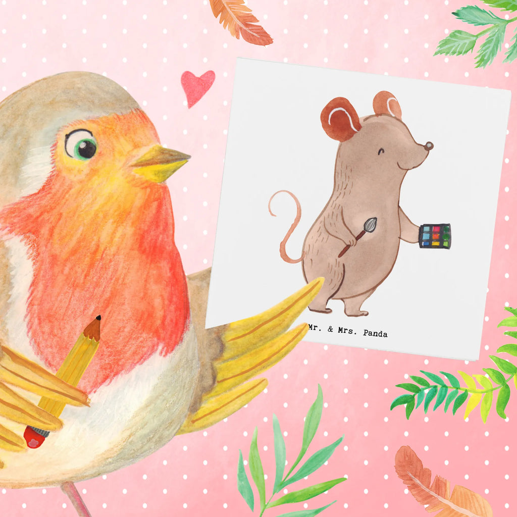 Deluxe Card Beautician Heart Grußkarte, Klappkarte, Geburtstagskarte, Karte, Hochzeitskarte, Hochwertige Grußkarte, Einladungskarte, Hochwertige Klappkarte, Glückwunschkarte, Beruf, Ausbildung, Jubiläum, Abschied, Rente, Kollege, Kollegin, Geschenk, Schenken, Arbeitskollege, Mitarbeiter, Firma, Danke, Dankeschön, Make Up Artist, Maskenbildner, Kosmetiker, Beauty Salon, Kosmetikstudio, Eröffnung, Visagist